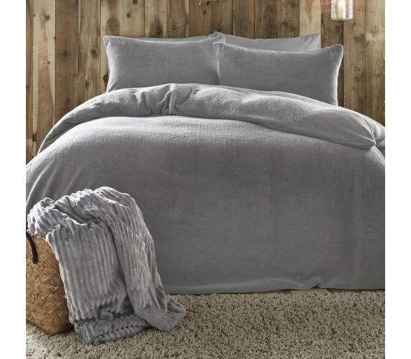Teddy Fleece Silver