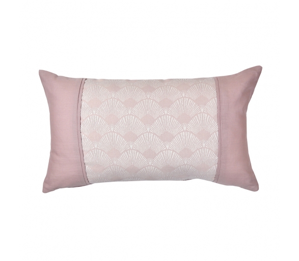 Nouveau Fan Blush - 30x50cm Filled Cushion