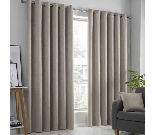 Strata - Natural Dimout Curtains