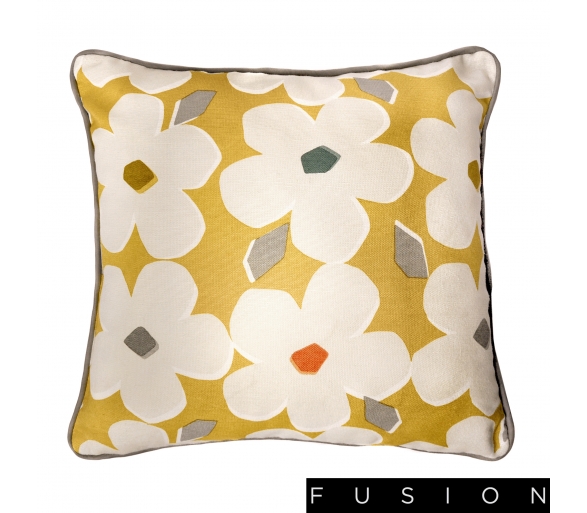 Aura	- Ochre Filled Cushion
