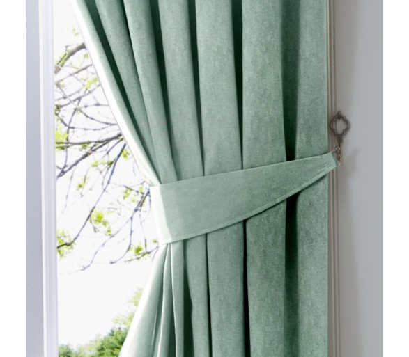 Dijon - Duck Egg Curtain Tiebacks